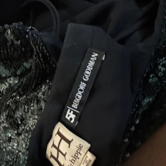 Russian Roulette Dress - Sequin Green Haute Hippie - Picture 9 of 9